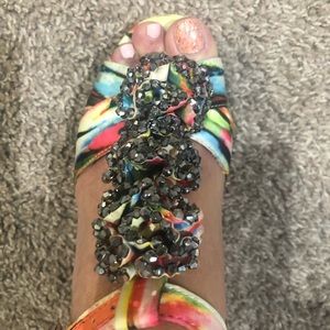 Gianni Bini Colorful Wedges